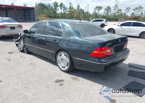 2002 Lexus Ls 430 z USA, uszkodzony, nr VIN JTHBN30F120085349
